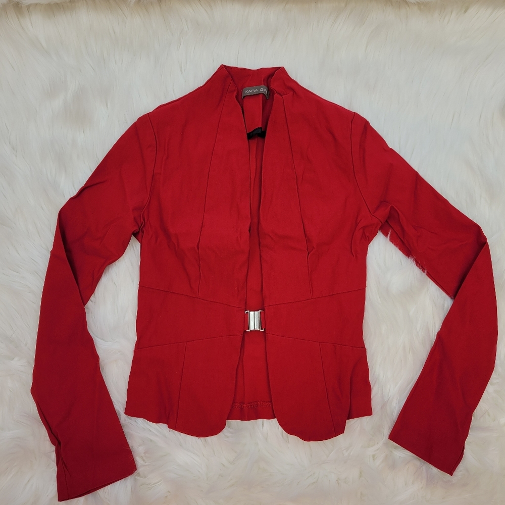Kara Girl women XS red gold jacket